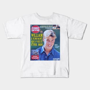 Prince William, our future King Kids T-Shirt